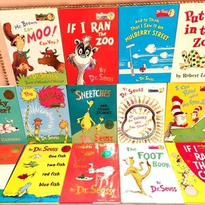 14collectors edition Dr Suess incl. 2 BANNED books